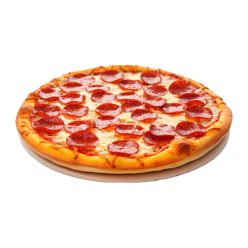 Pizza con salame